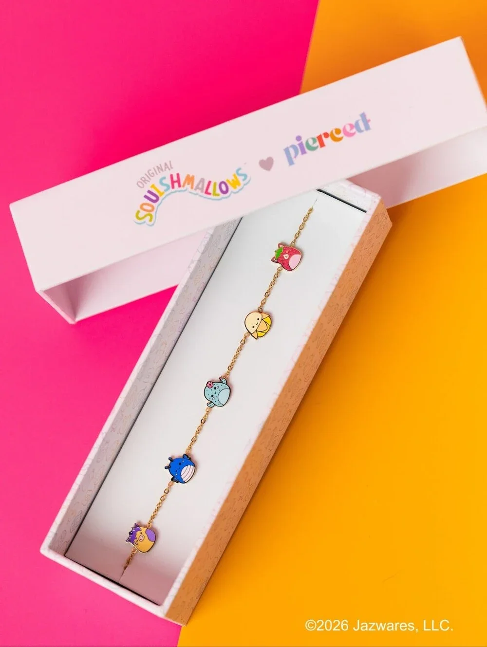 Squishmallows X Pierced Co Children's Bracelet